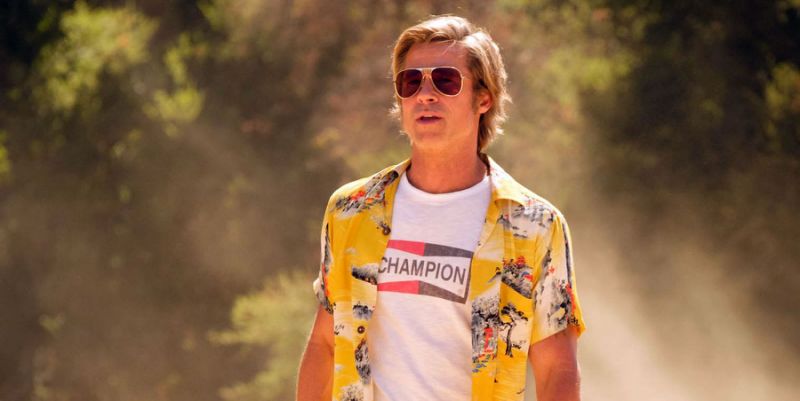 Brad Pitt as Cliff Booth in ONCE UPON A TIME IN HOLLYWOOD