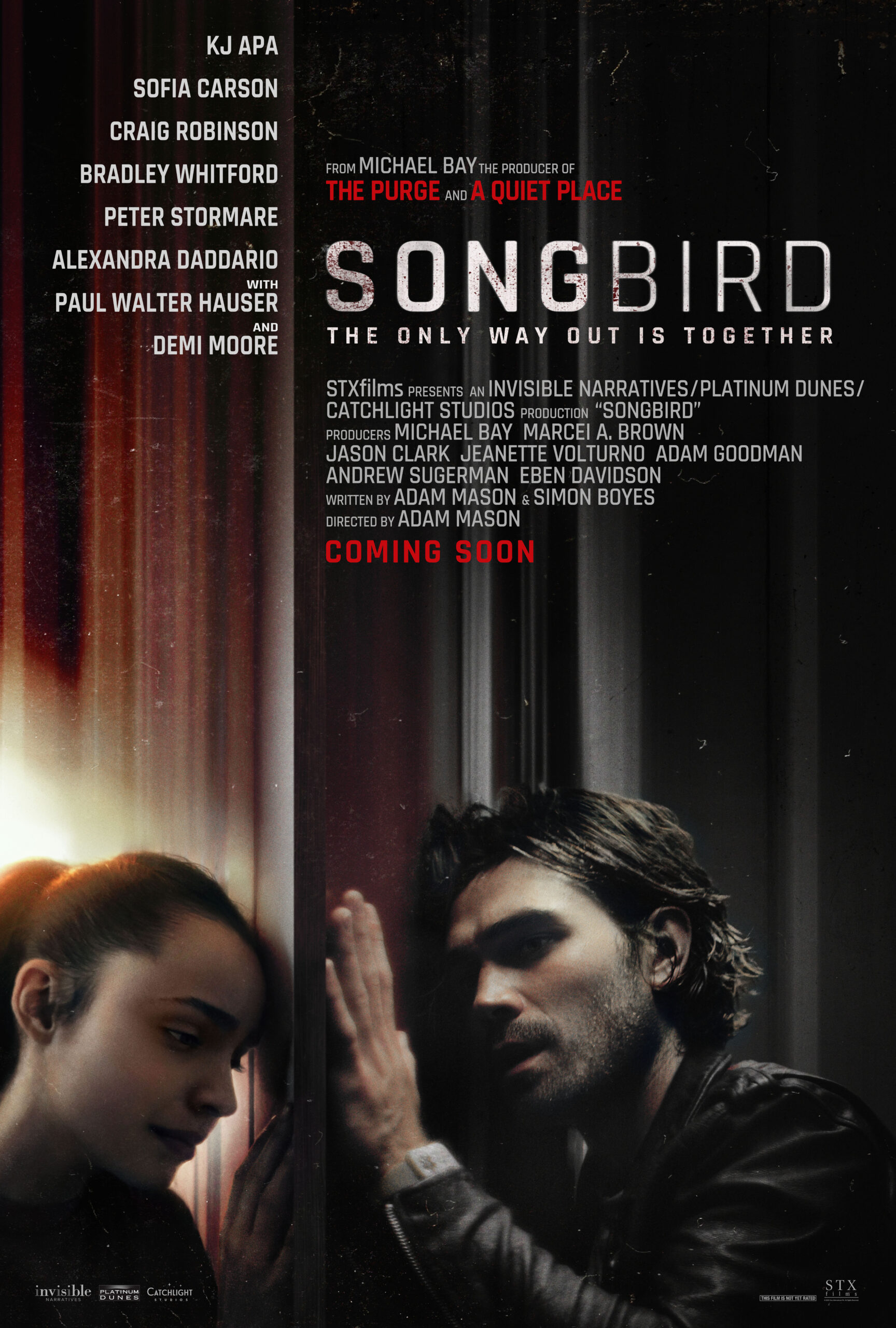 Attend Tonight’s Free Virtual Screening Of ‘Songbird’ Produced By Michael Bay