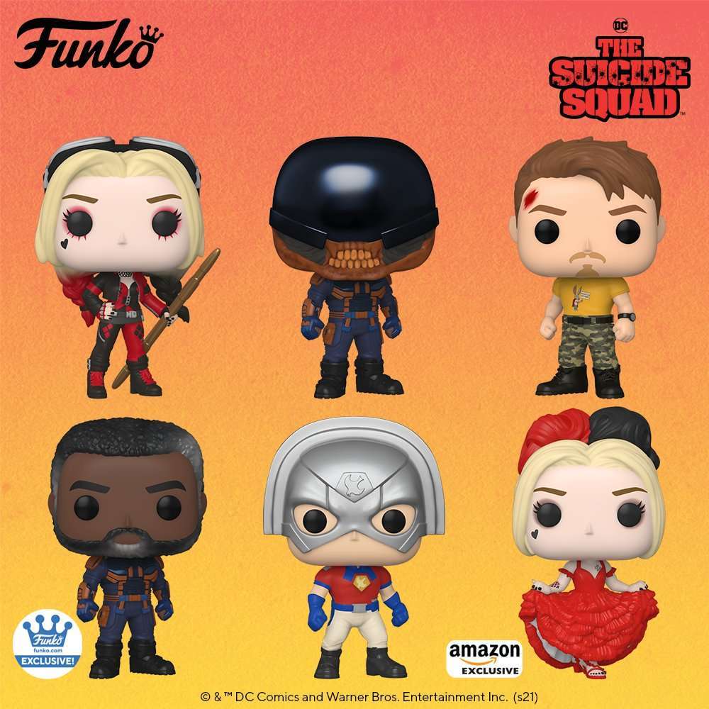 Pop! Obsession: ‘The Suicide Squad’ Funkos Include Harley Quinn, Peacemaker, King Shark, & More