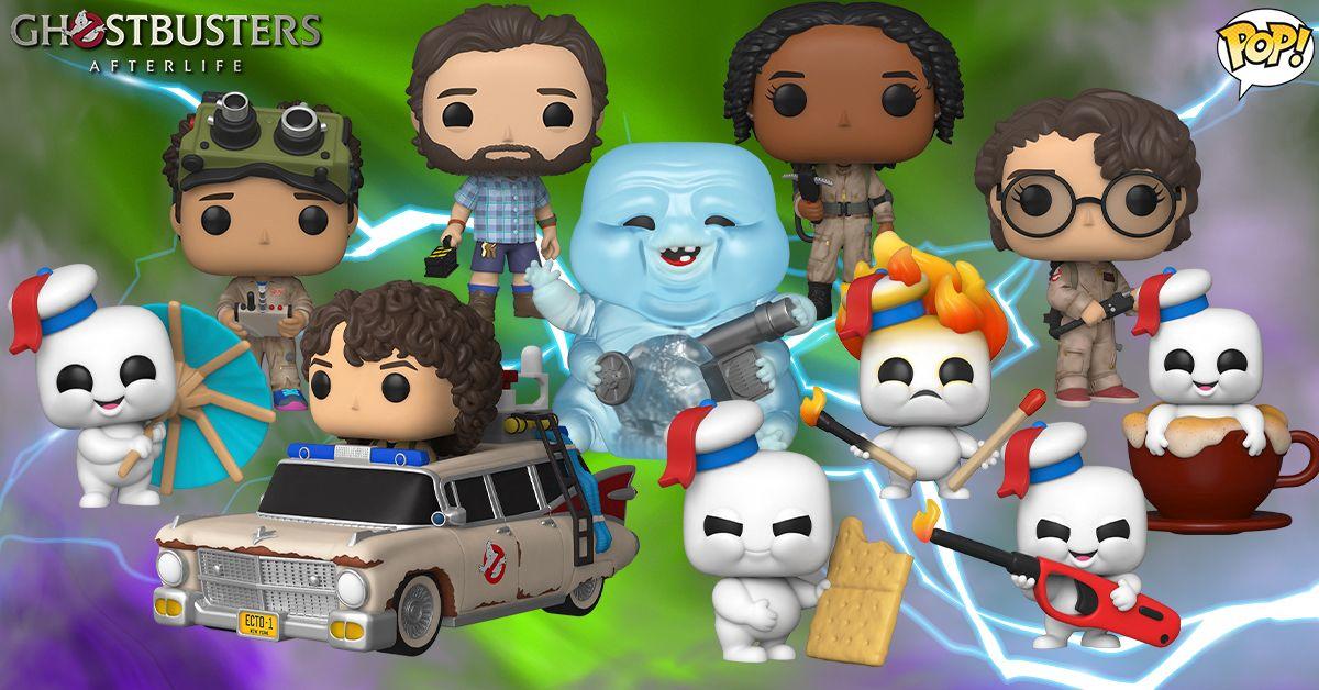 Pop! Obsession: Funko Dials Up New ‘Ghostbusters: Afterlife’ Pops With Mini-Puft, Muncher, Paul Rudd, & More