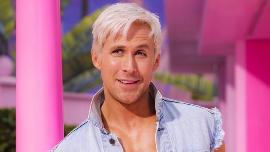 ‘Barbie’: Ryan Gosling Is A Bleach Blonde Doll As Ken In First-Look Image