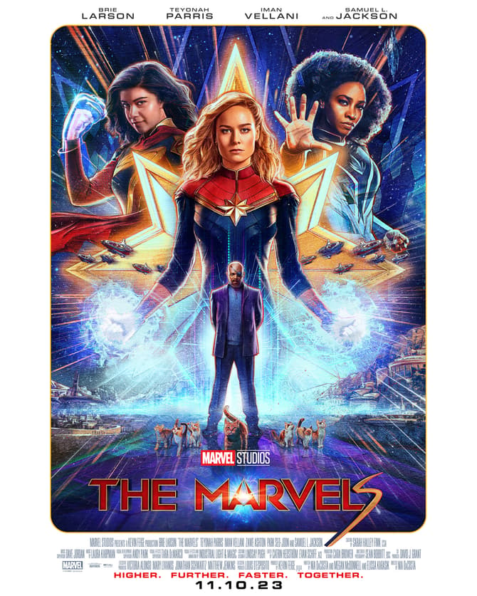 ‘The Marvels’ Trailer: Brie Larson, Teyonah Parris, And Iman Vellani Soar In Marvel’s Cosmic Sequel