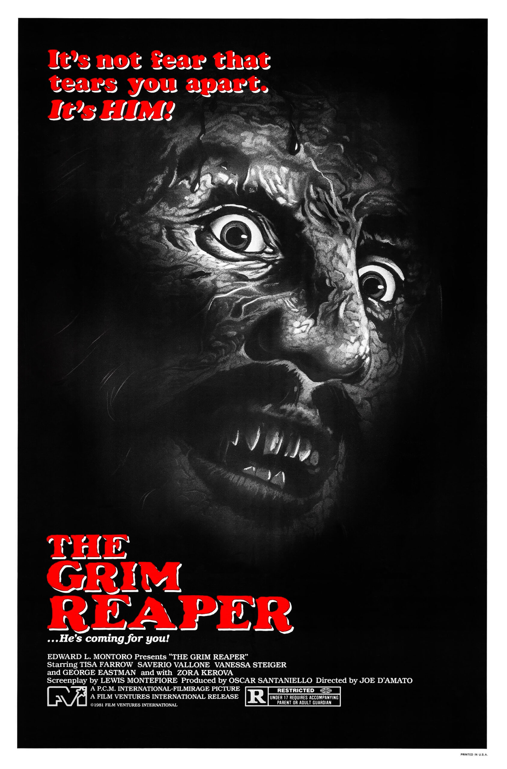 31 Days Of Horror: Day 12 ‘The Grim Reaper’Directed by: Joe D’Amato