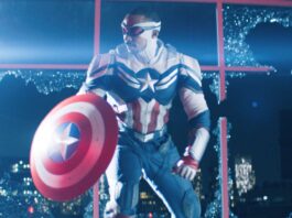 Anthony Mackie as Sam Wilson in Captain America: Brave New World