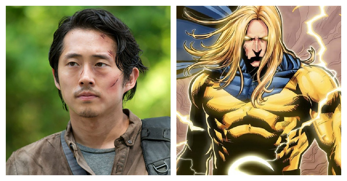 Steven Yeun was to play Sentry in THUNDERBOLTS