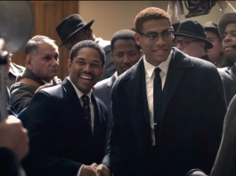 Kelvin Harrison Jr. as MLK Jr., Aaron Pierre as Malcolm X in GENIUS