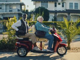June Squibb and Richard Roundtree in THELMA