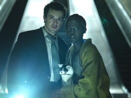 Joseph Quinn and Lupita Nyong'o in A QUIET PLACE: DAY ONE