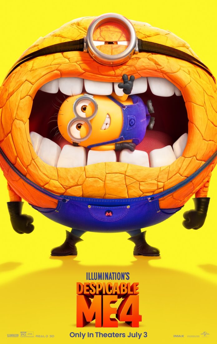 DESPICABLE ME 4 opens on July 3rd