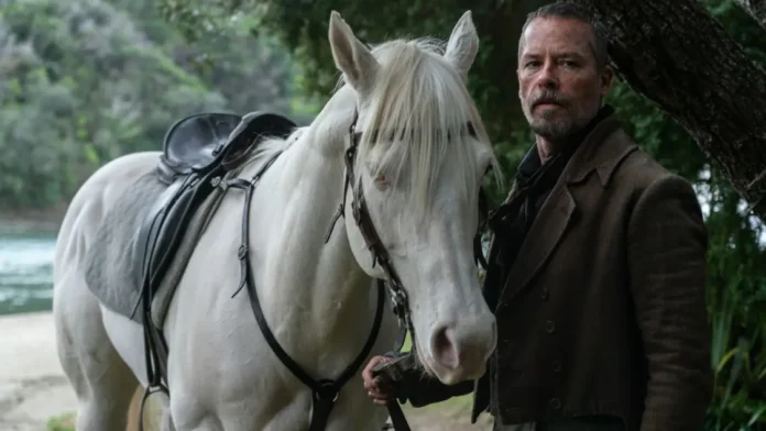 Guy Pearce (and his horse) in THE CONVERT