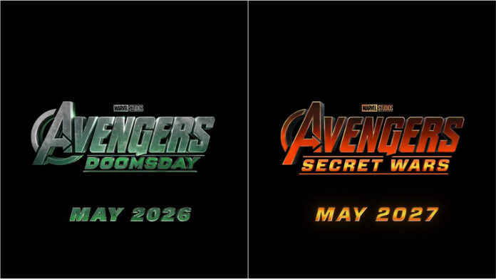 AVENGERS: DOOMSDAY and AVENGERS: SECRET WARS are coming