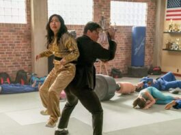 John Cena and Awkwafina in JACKPOT!