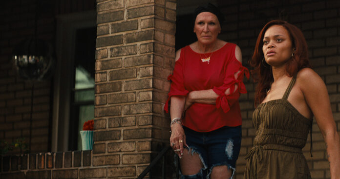 Glenn Close and Andra Day grittin' hard in THE DELIVERANCE