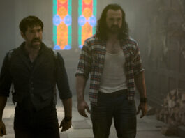 Scott Adkins and Drew McIntyre in THE KILLER'S GAME