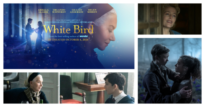 WHITE BIRD is in theaters now.