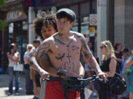 Barry Keoghan and Nykiya Adams in BIRD