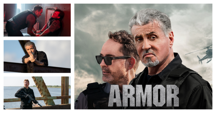 Wiggins, Stallone, and Patric star in ARMOR on November 22nd