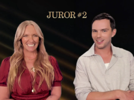 Toni Collette and Nicholas Hoult reunited for JUROR #2