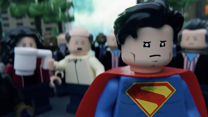 They told Superman to hit the bricks, and....well, he did in this new Lego trailer. DC is so tough on its heroes.